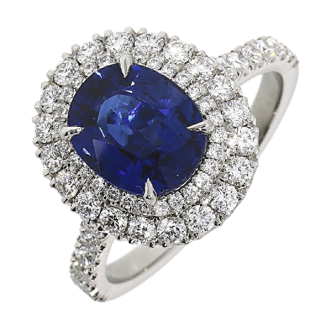 Men's Square Blue Stone Ring | Shop 30% off now – Jewelrify